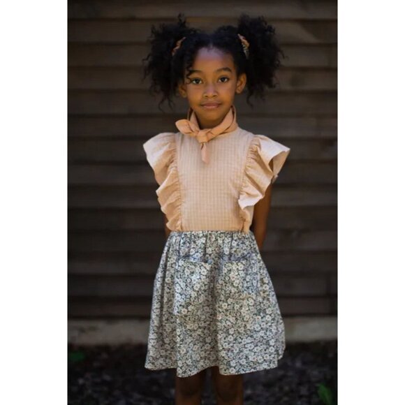 Soor Ploom Frill Tee - Chamomile 2y Soor Ploom SS25 – MamaOwl